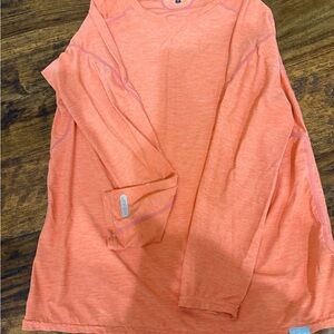 NRS UPF 50+ Long Sleeve Performance Top – Women’s Medium (Coral)